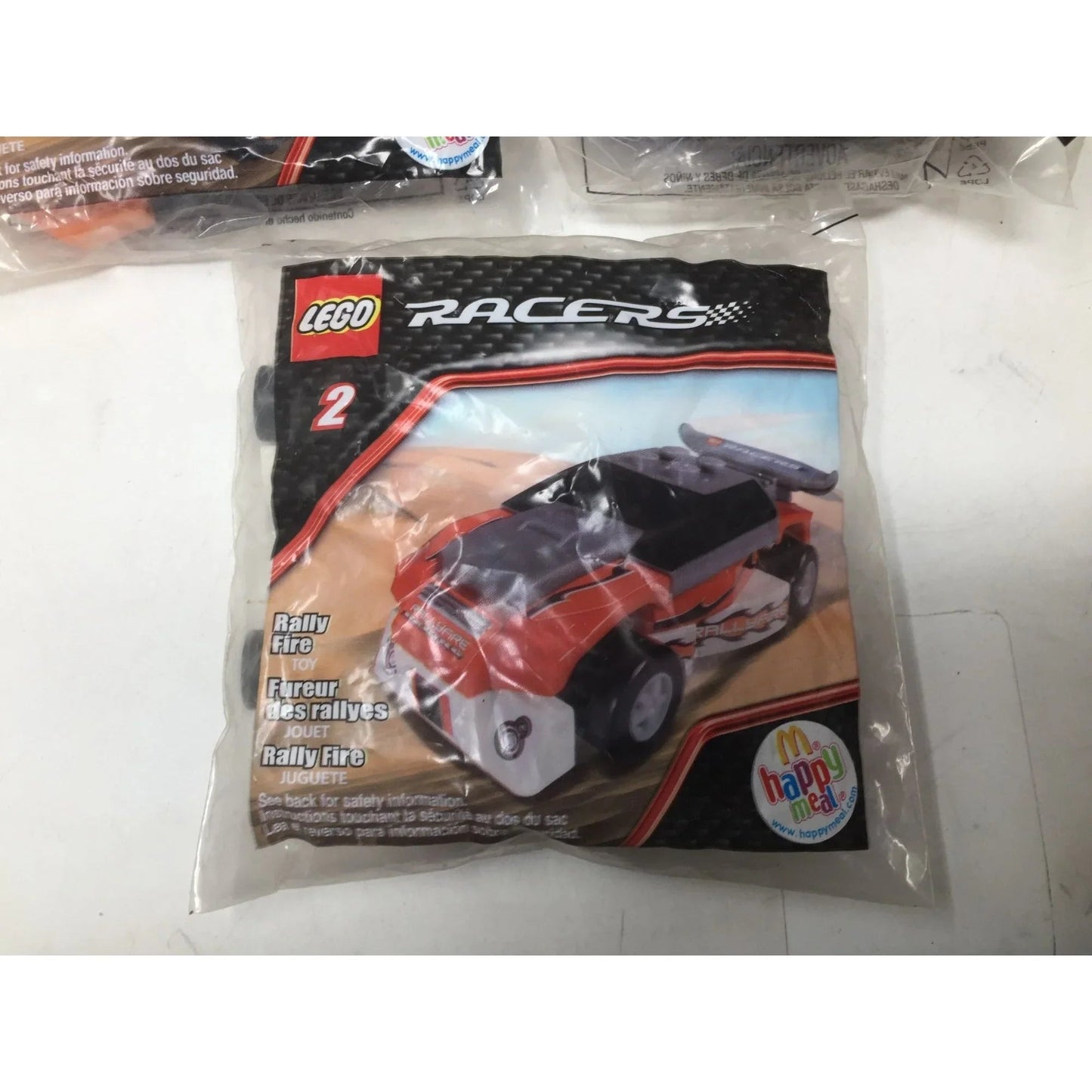 LEGO RACERS MCDONALDS HAPPY MEAL TOYS (3) - lego - Toys - A+ Stuff