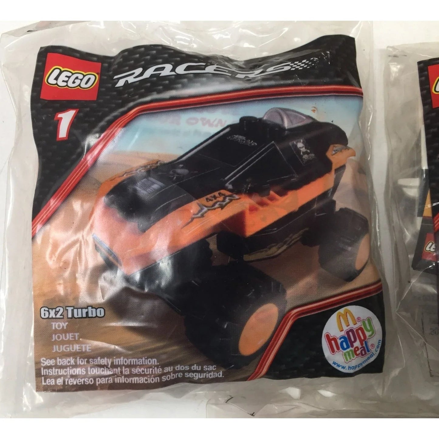 LEGO RACERS MCDONALDS HAPPY MEAL TOYS (3) - lego - Toys - A+ Stuff