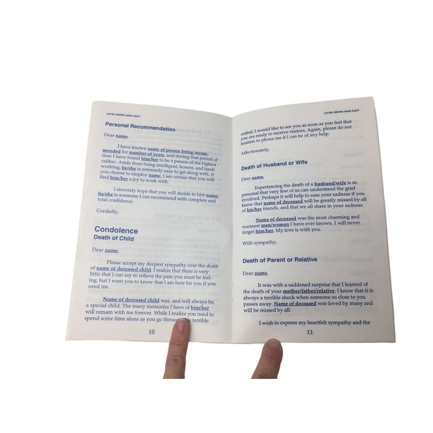 LETTER WRITING MADE EASY SAMPLE LETTERS FOR 50 COMMON OCCASIONS - A+ Stuff - Books - A+ Stuff