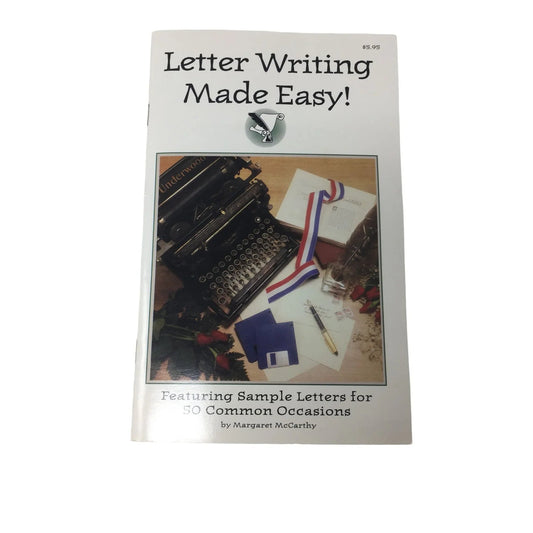 LETTER WRITING MADE EASY SAMPLE LETTERS FOR 50 COMMON OCCASIONS - A+ Stuff - Books - A+ Stuff