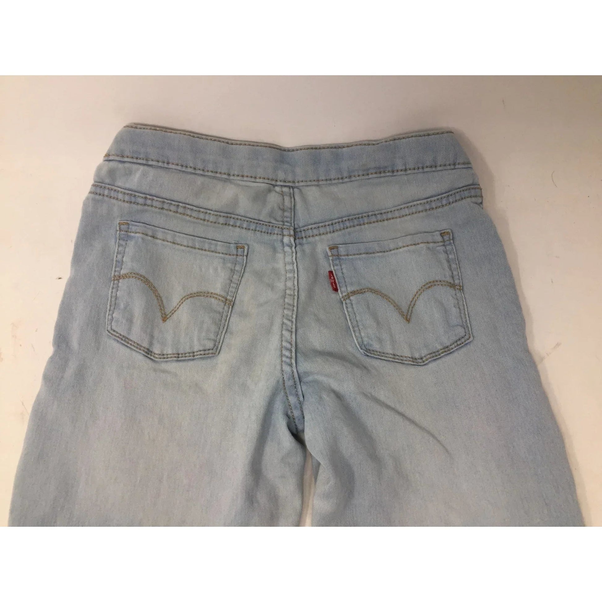 Levi's Girl's Size 14 Baby Blue Pull On Jeggings - levis - Pants - A+ Stuff