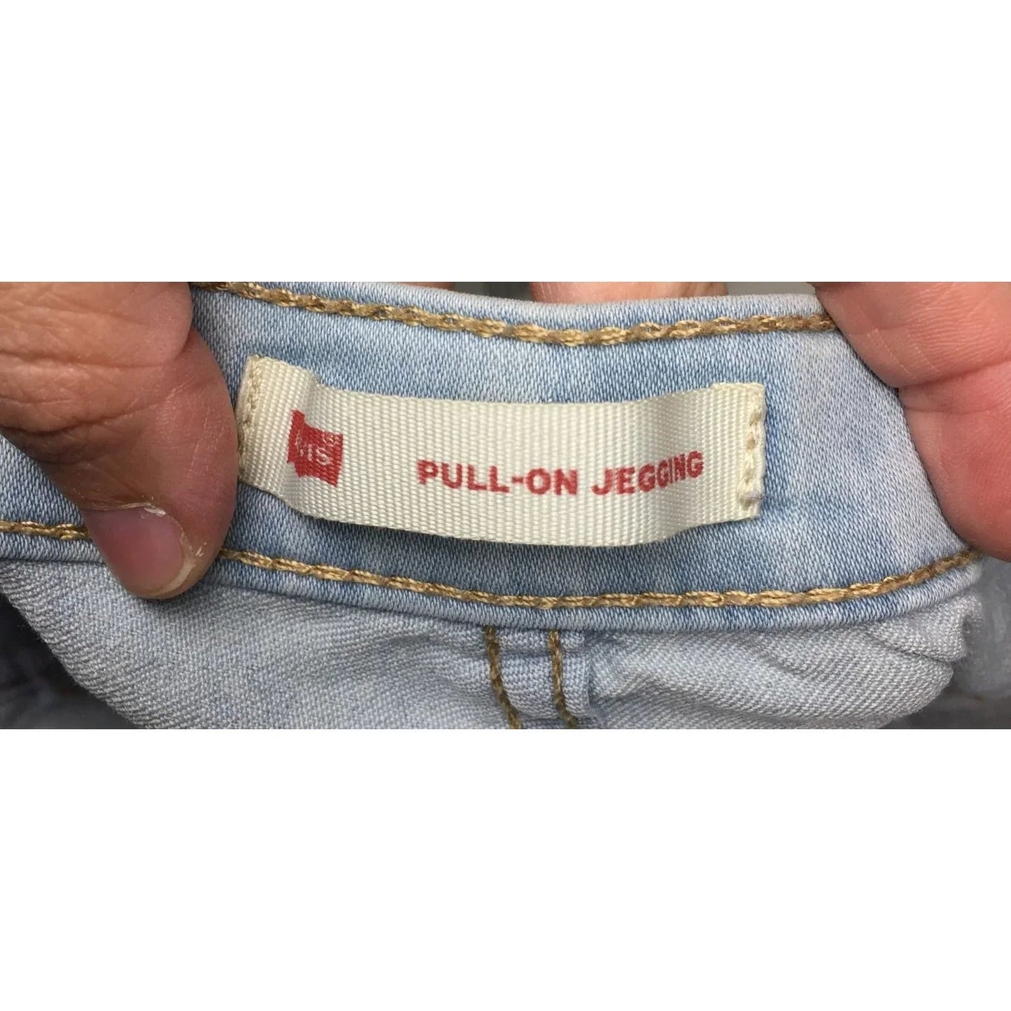 Levi's Girl's Size 14 Baby Blue Pull On Jeggings - levis - Pants - A+ Stuff