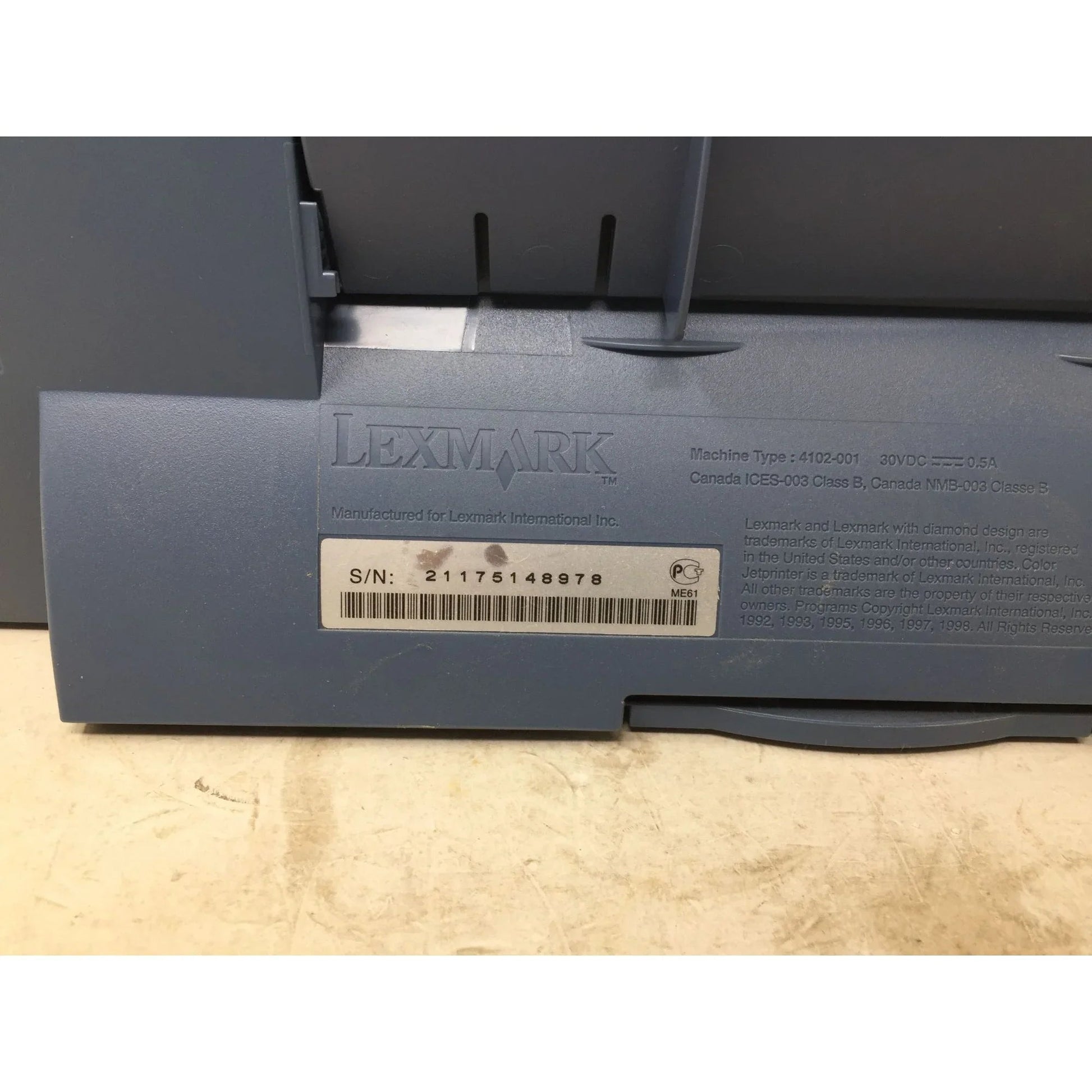 LEXMARK Z12 1100 Color Jet Printer with User's Guide/Just Getting Started Brochure - lexmark - Office Supplies - A+ Stuff