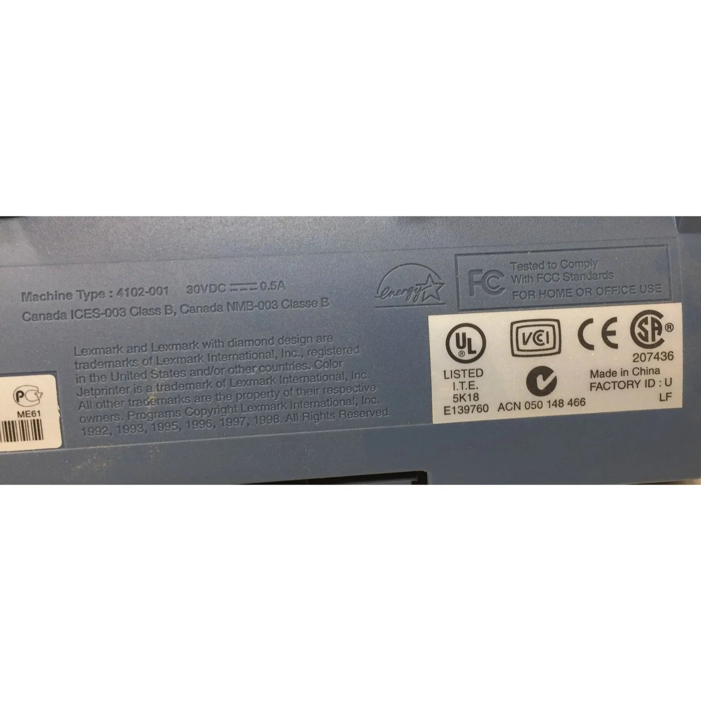 LEXMARK Z12 1100 Color Jet Printer with User's Guide/Just Getting Started Brochure - lexmark - Office Supplies - A+ Stuff