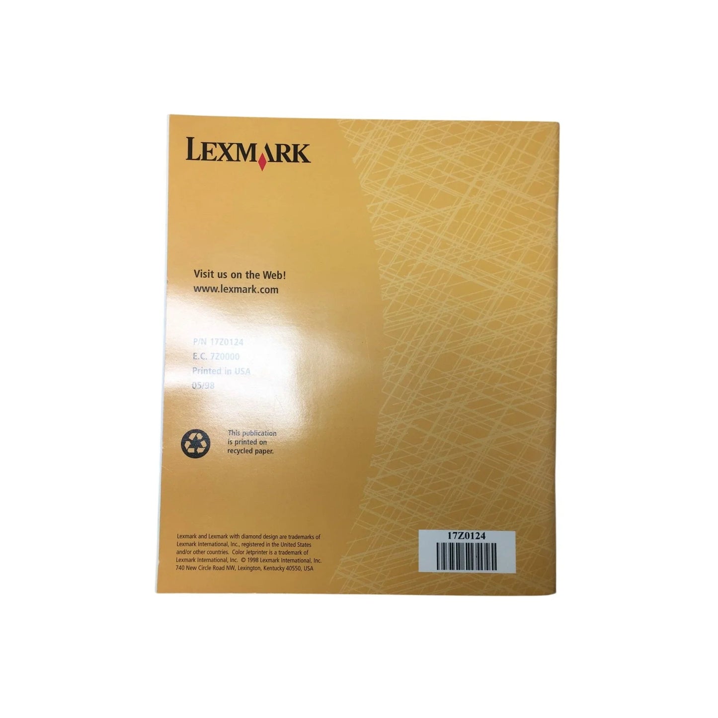 LEXMARK Z12 1100 Color Jet Printer with User's Guide/Just Getting Started Brochure - lexmark - Office Supplies - A+ Stuff