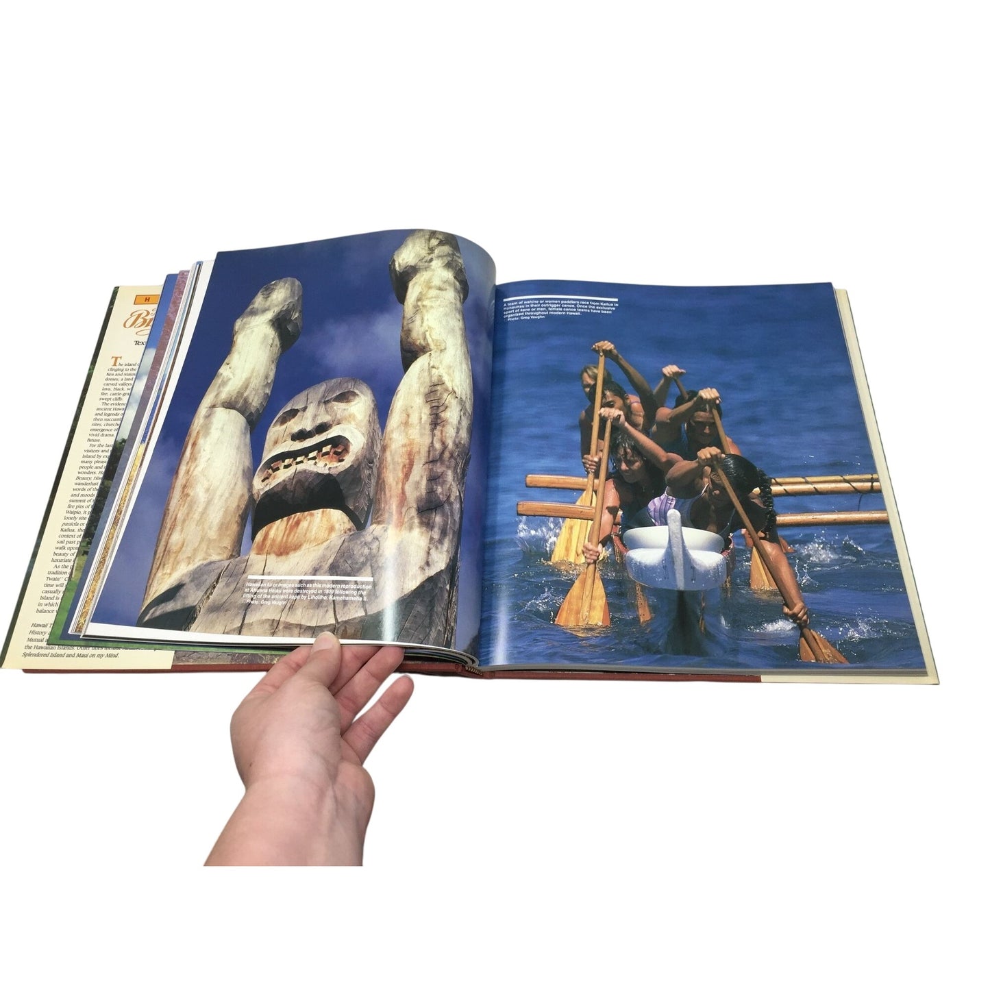 "Hawaii: The Big Island: A Visit to a Realm of Beauty History and Fire" book