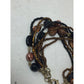 Lia Sophia Beautiful Gold Tone Multi Strand Bracelet with Brown/Black Beads - Lia Sophia - Bracelet - A+ Stuff