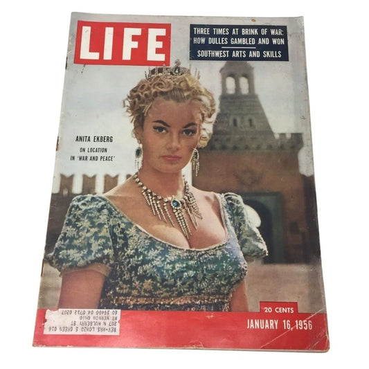 LIFE Jan. 16, 1956 Vintage Magazine - life - Magazine - A+ Stuff