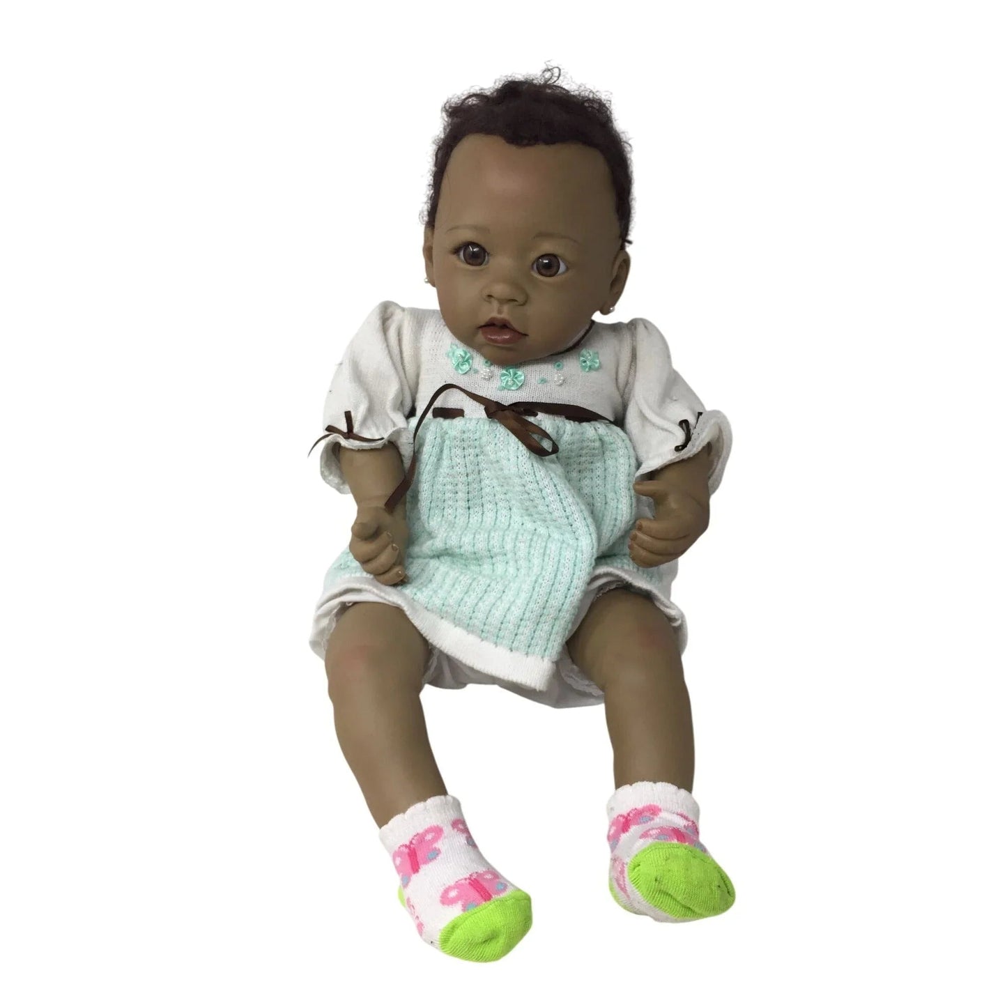 Linda Murray ADG Baby Doll with 1 Diaper, 2 Outfits, 1 pair of socks - The Ashton Drake Galleries - Dolls - A+ Stuff