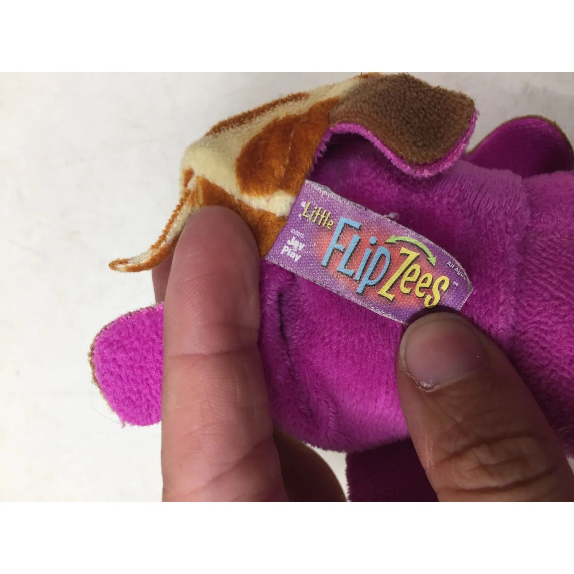 Little Flip Zees 2 in 1 Plush Toy Giraffe Hippo - little flip zees - Stuffed Animals - A+ Stuff