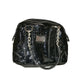 Liz Claiborne Black HandBag Purse Shiny Faux Croc Leather - Liz Claiborne - A+ Stuff