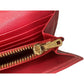 Loewe Anagram Flap Leather Continental Long Wallet - Red - Loewe - Long Wallet - A+ Stuff