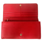 Loewe Anagram Flap Leather Continental Long Wallet - Red - Loewe - Long Wallet - A+ Stuff