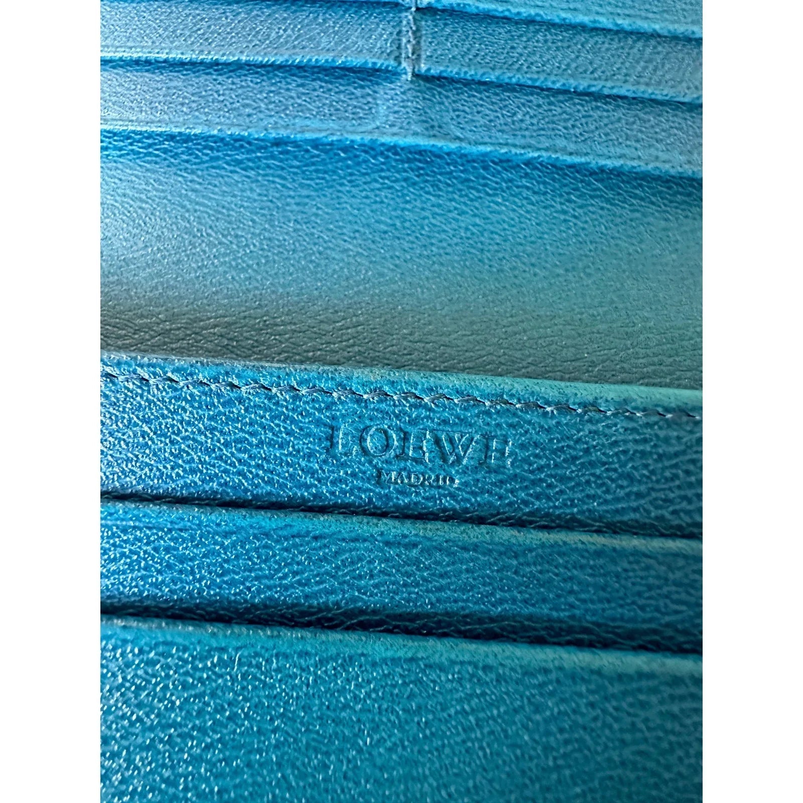 Loewe Blue Flap Long Wallet - Loewe - Long Wallet - A+ Stuff