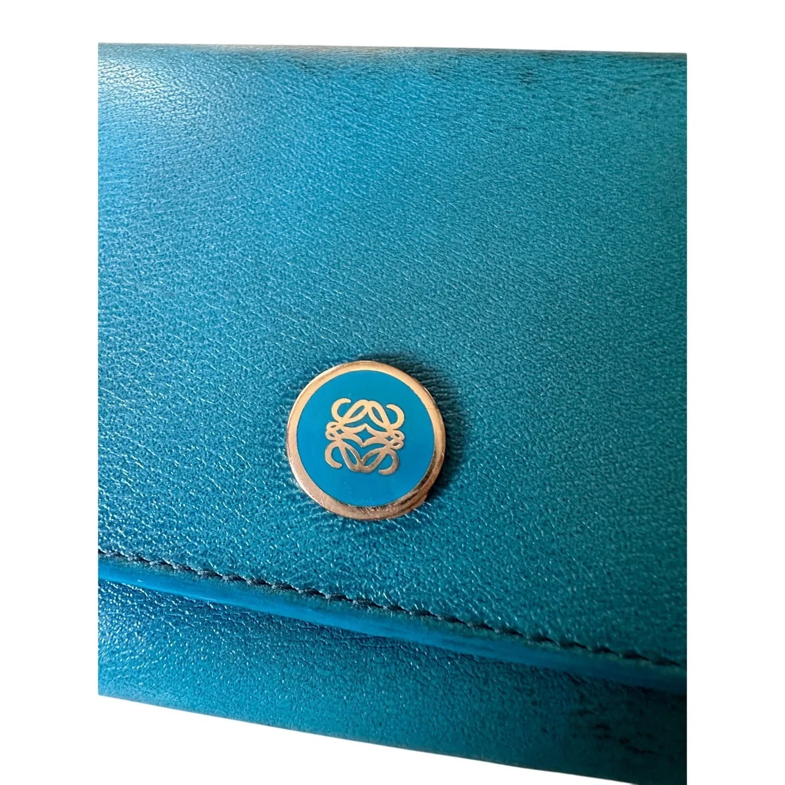 Loewe Blue Flap Long Wallet - Loewe - Long Wallet - A+ Stuff