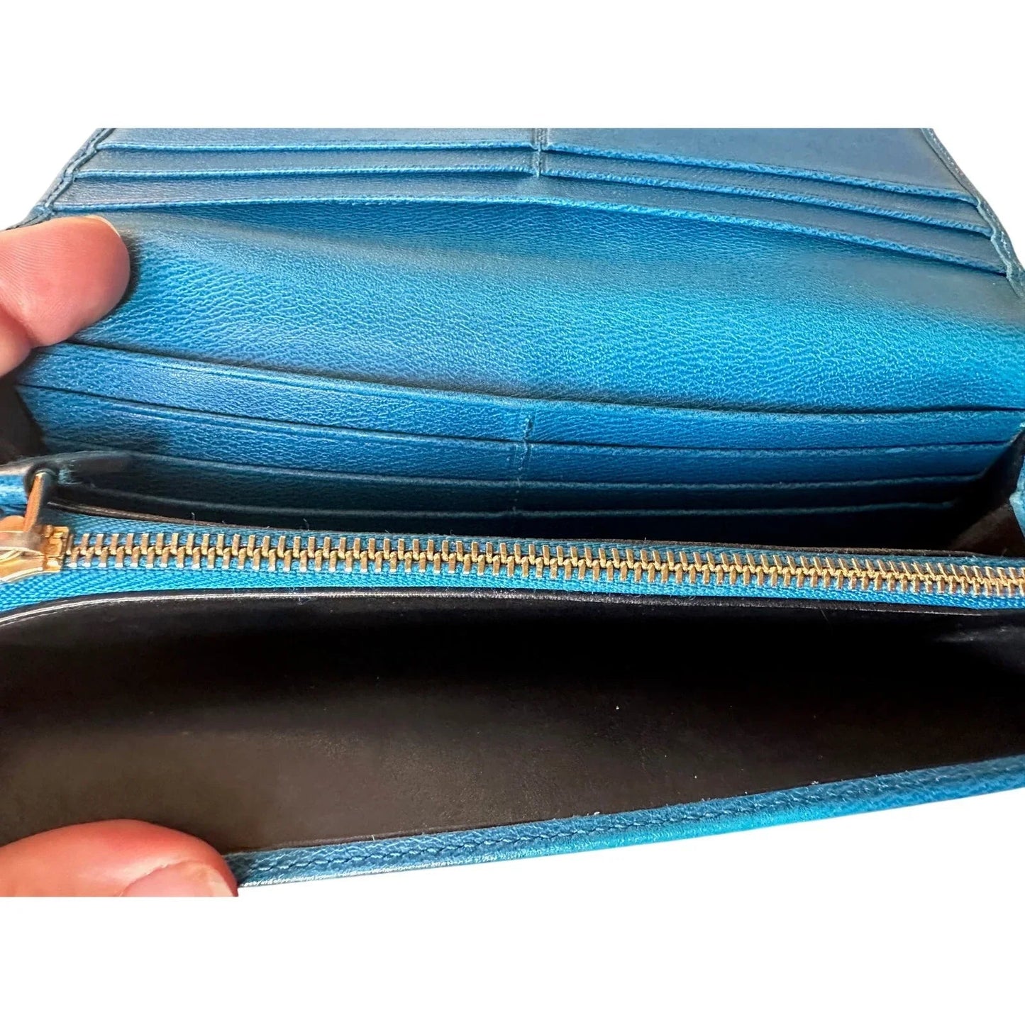 Loewe Blue Flap Long Wallet - Loewe - Long Wallet - A+ Stuff