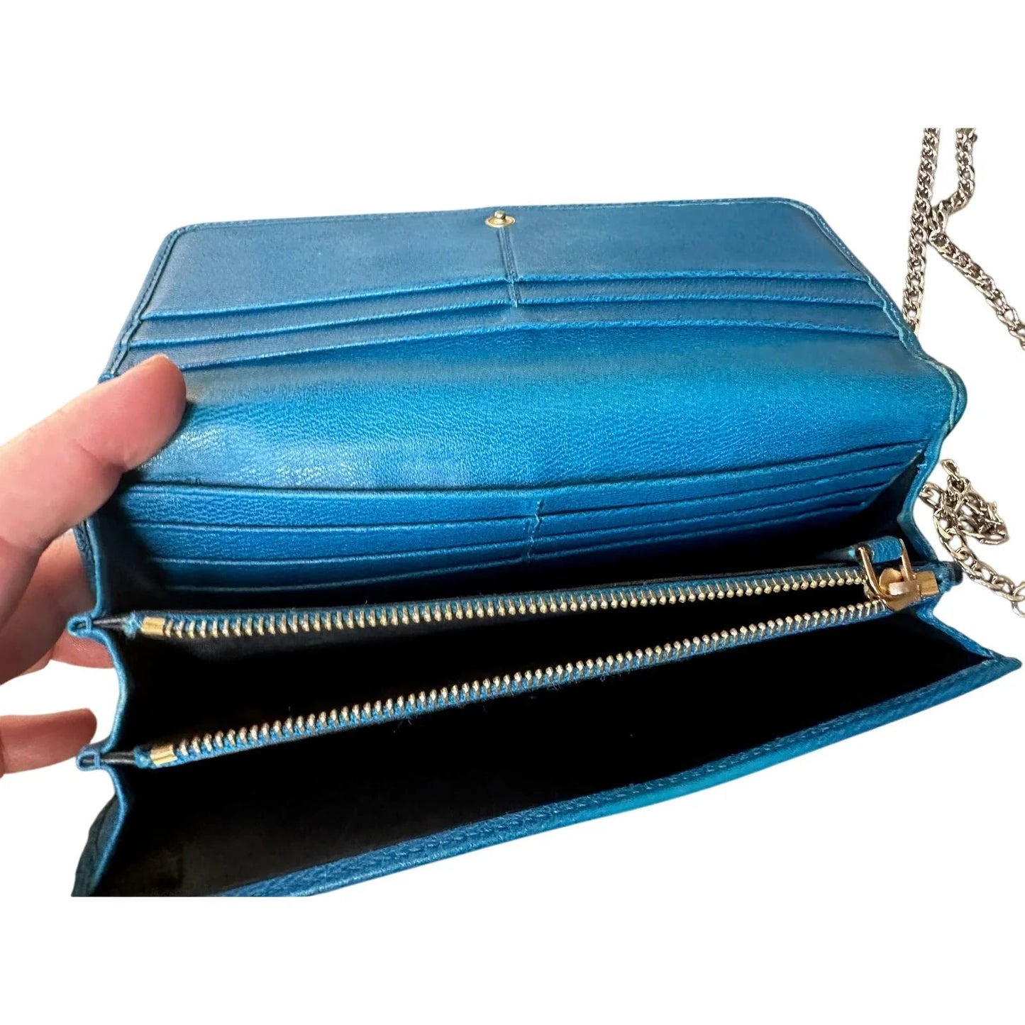 Loewe Blue Flap Long Wallet - Loewe - Long Wallet - A+ Stuff