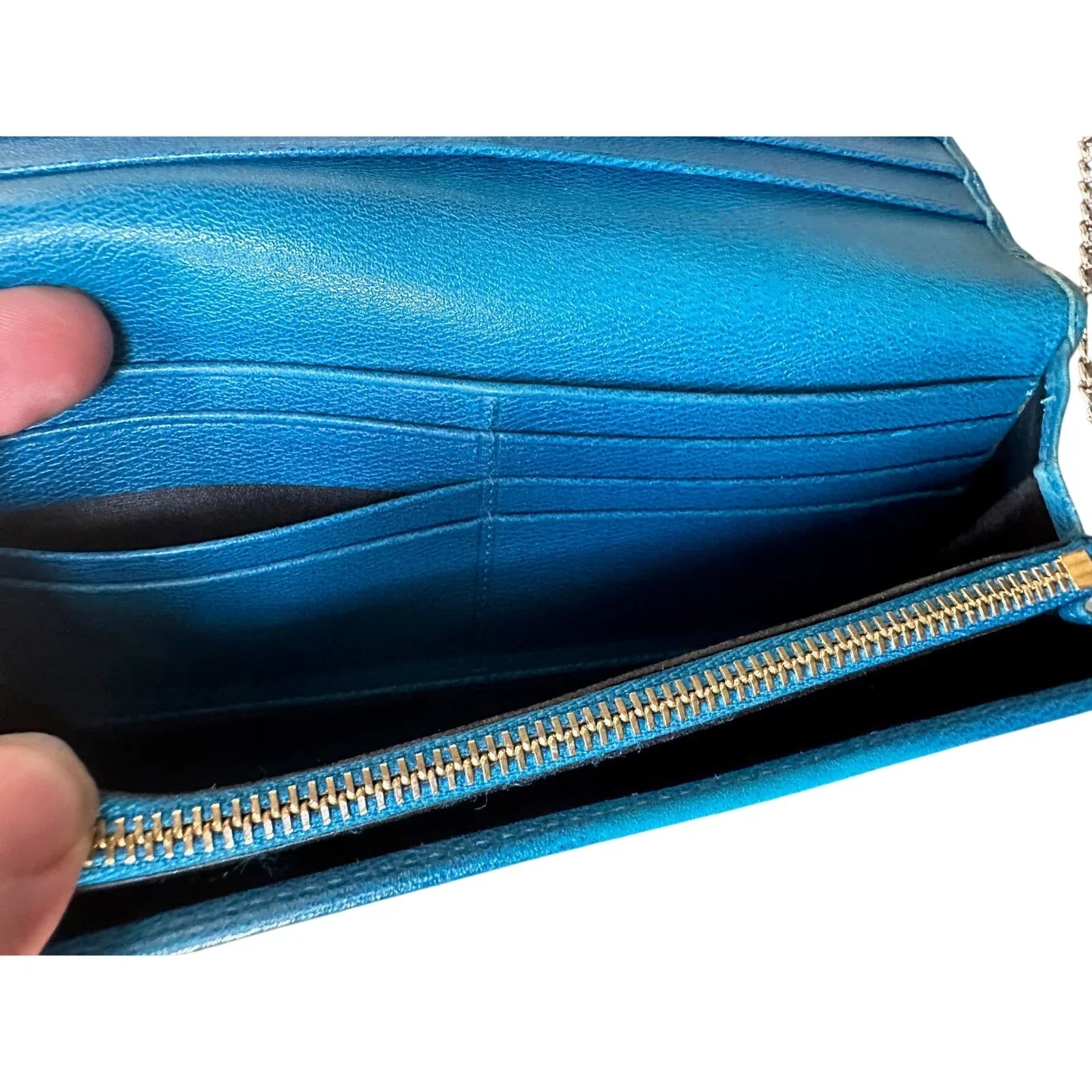Loewe Blue Flap Long Wallet - Loewe - Long Wallet - A+ Stuff