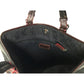 LOEWE - Leather - Trimmed Anagram Canvas Tote Black & Gray - Loewe - tote bag - A+ Stuff