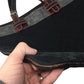 LOEWE - Leather - Trimmed Anagram Canvas Tote Black & Gray - Loewe - tote bag - A+ Stuff