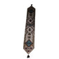 Long Patterned Southwestern Tapestry Table Runner with Tassels - A+ Stuff - Decor - A+ Stuff