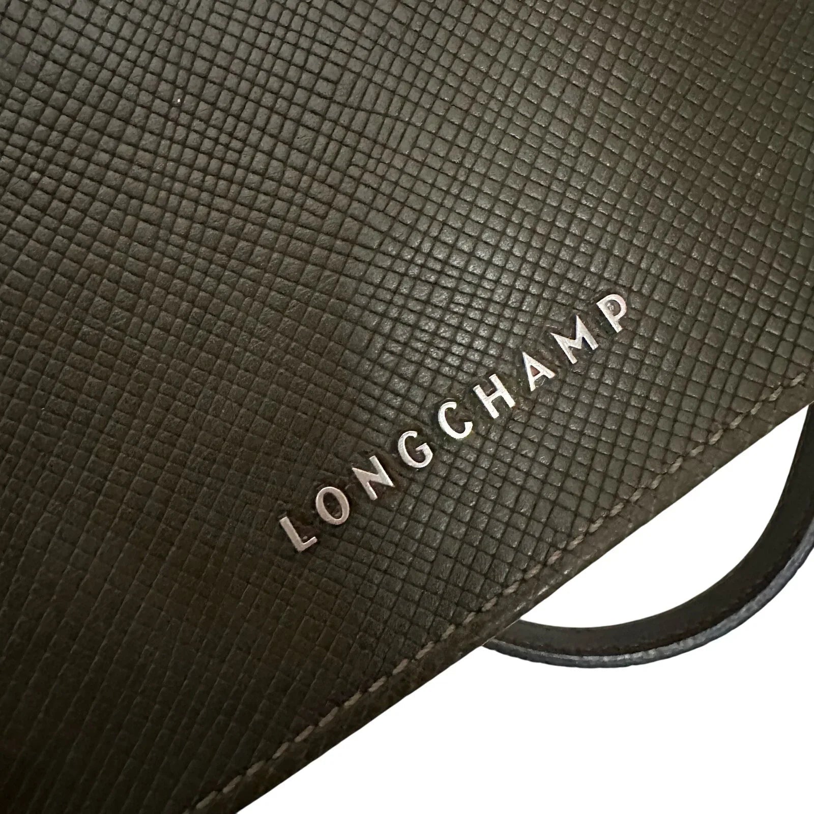 Longchamp Compact Pebbled Leather Crossbody Bag - Longchamp - Crossbody Bag - A+ Stuff