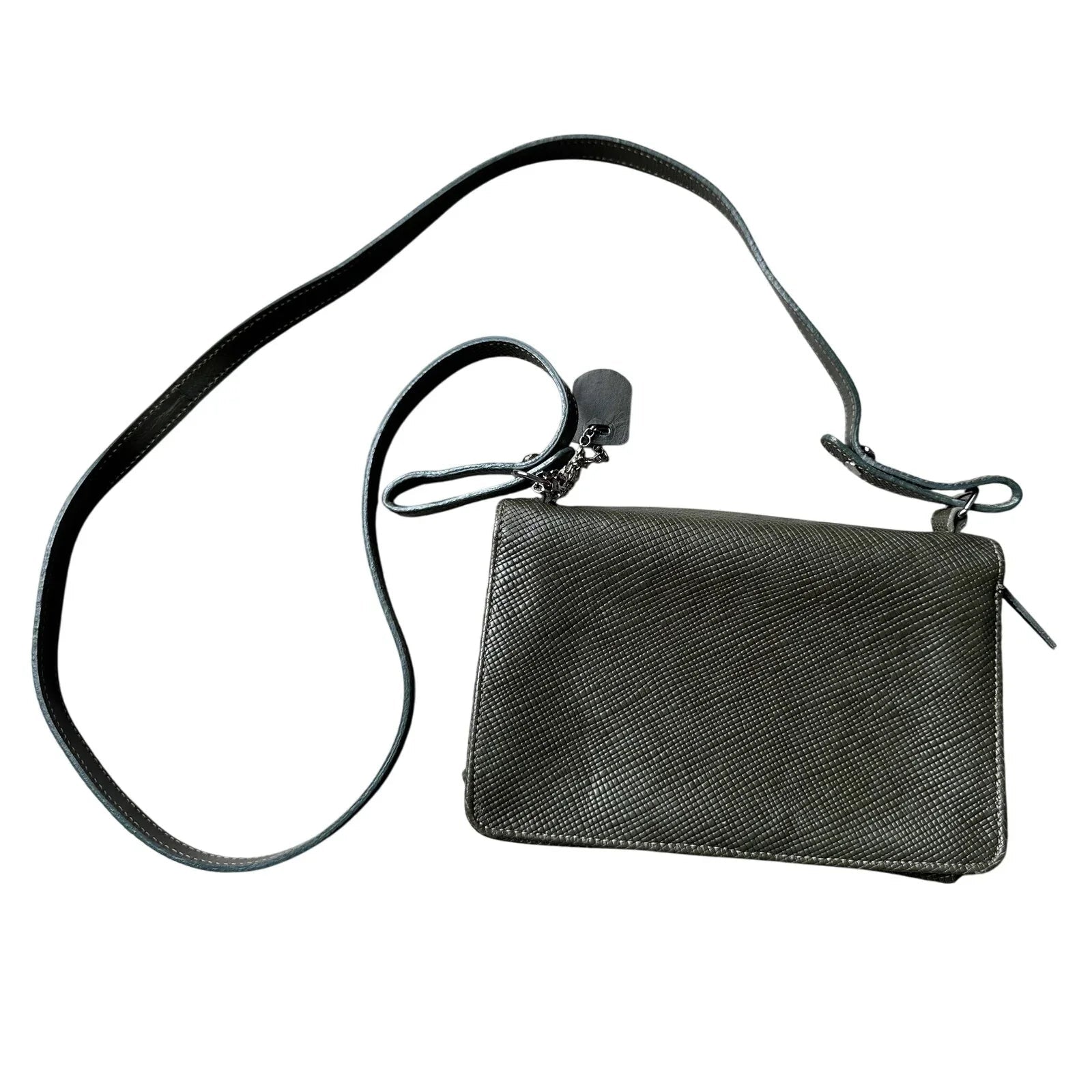 Longchamp Compact Pebbled Leather Crossbody Bag - Longchamp - Crossbody Bag - A+ Stuff