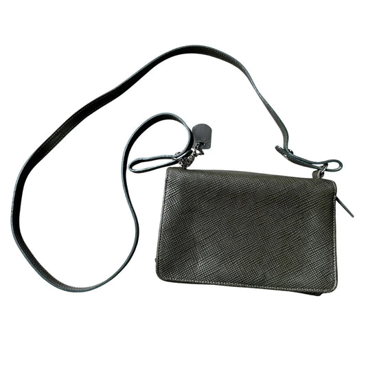 Longchamp Compact Pebbled Leather Crossbody Bag - Longchamp - Crossbody Bag - A+ Stuff
