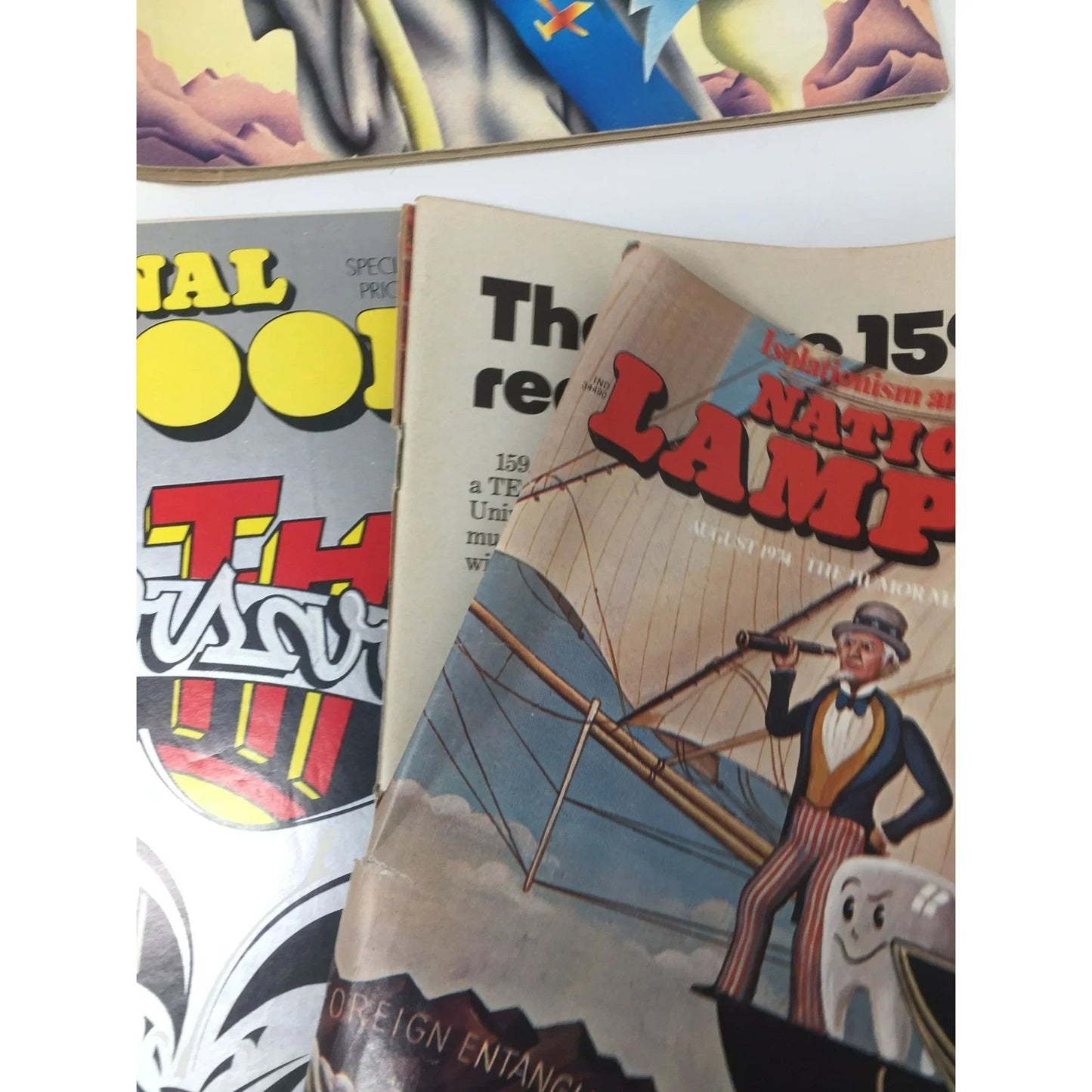 Lot of 10 Vintage National Lampoon Collectible Magazines - A+ Stuff - Magazines - A+ Stuff