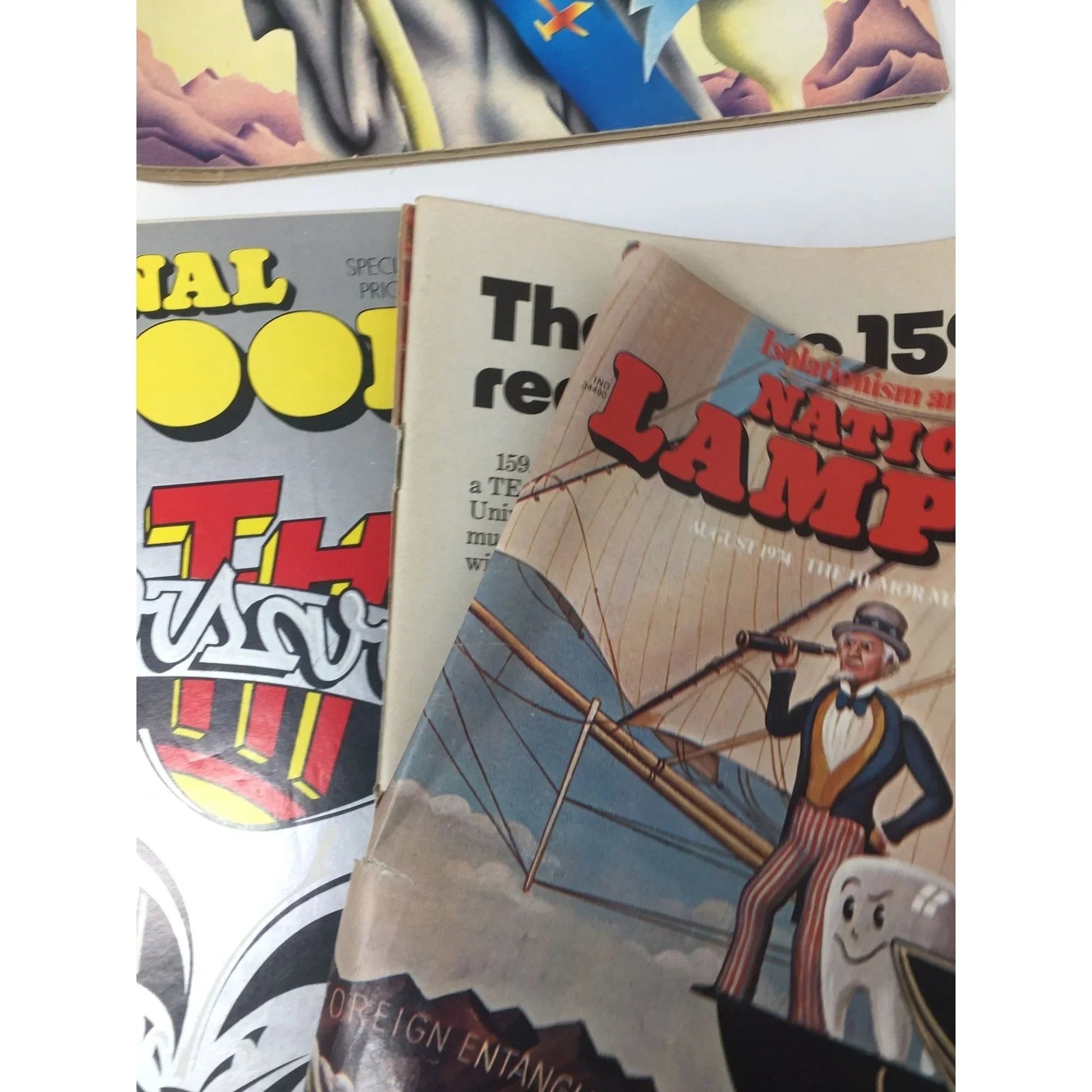 Lot of 10 Vintage National Lampoon Collectible Magazines - A+ Stuff - Magazines - A+ Stuff