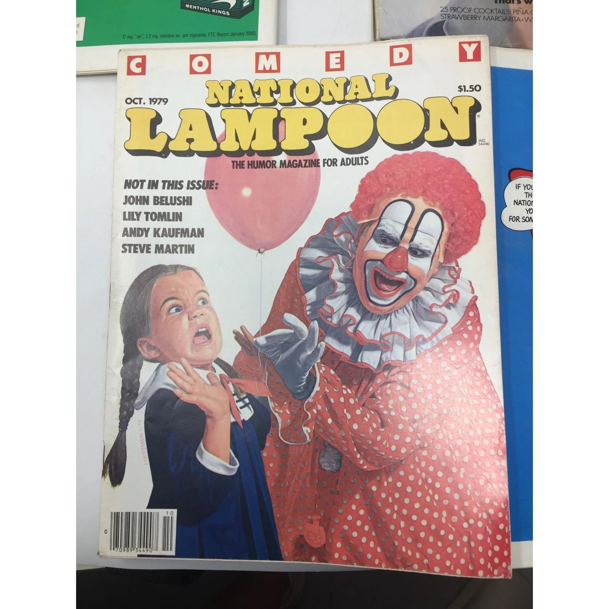 Lot of 10 Vintage National Lampoon Collectible Magazines - A+ Stuff - Magazines - A+ Stuff