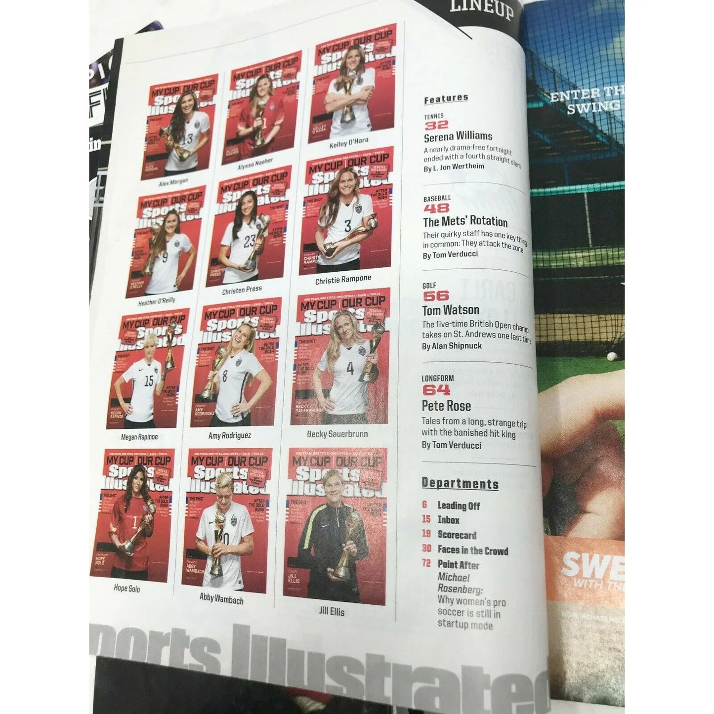 Lot of 8 SPORTS ILLUSTRATED Magazines from 2000s Soccer, Baseball, Etc - SPORTS ILLUSTRATED - A+ Stuff