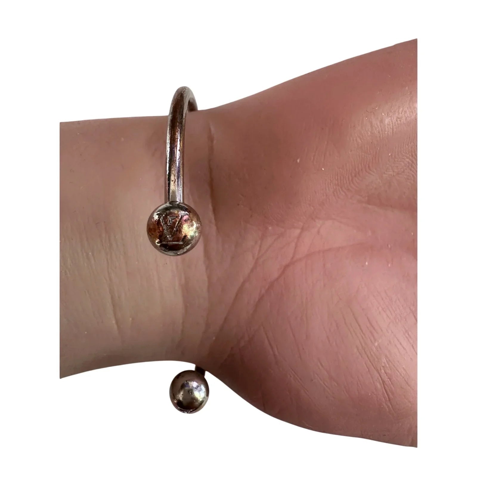Louis Vuitton AlaFiorie Silver Bangle Bracelet - Louis Vuitton - Bracelet - A+ Stuff