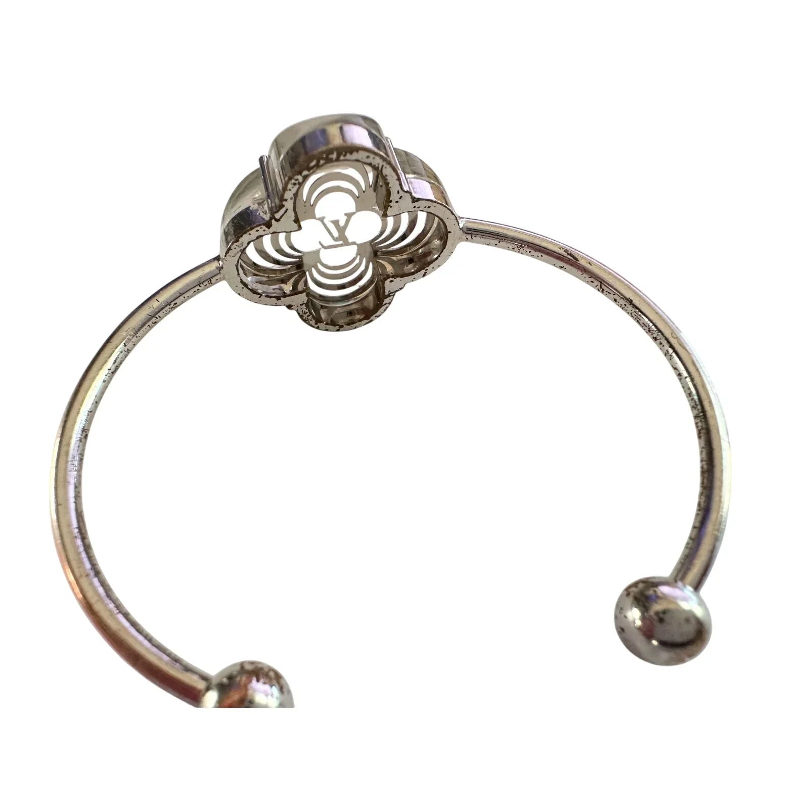 Louis Vuitton AlaFiorie Silver Bangle Bracelet - Louis Vuitton - Bracelet - A+ Stuff