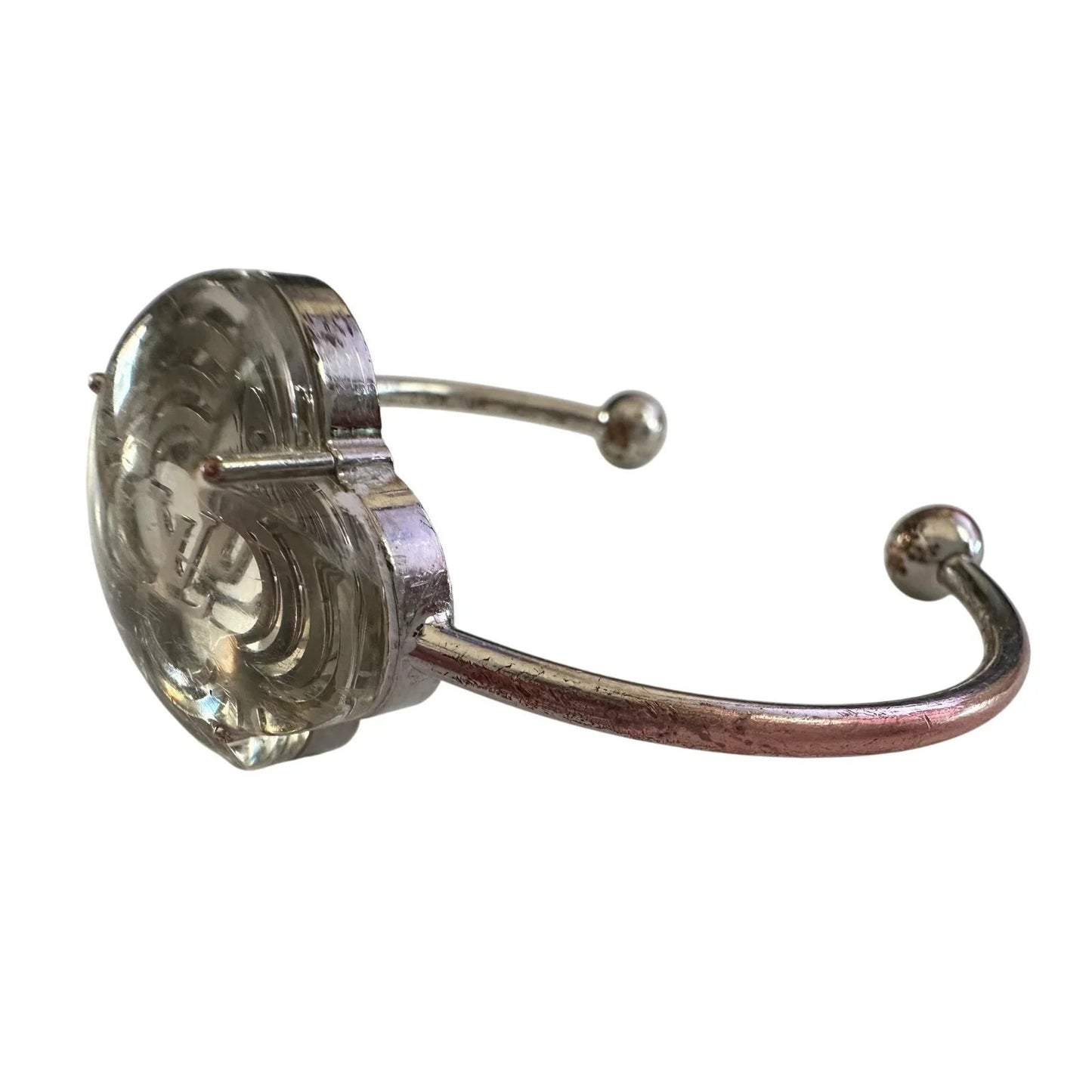 Louis Vuitton AlaFiorie Silver Bangle Bracelet - Louis Vuitton - Bracelet - A+ Stuff