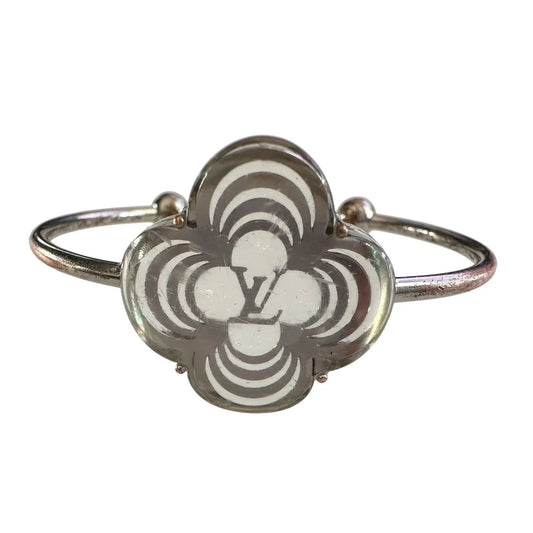 Louis Vuitton AlaFiorie Silver Bangle Bracelet - Louis Vuitton - Bracelet - A+ Stuff