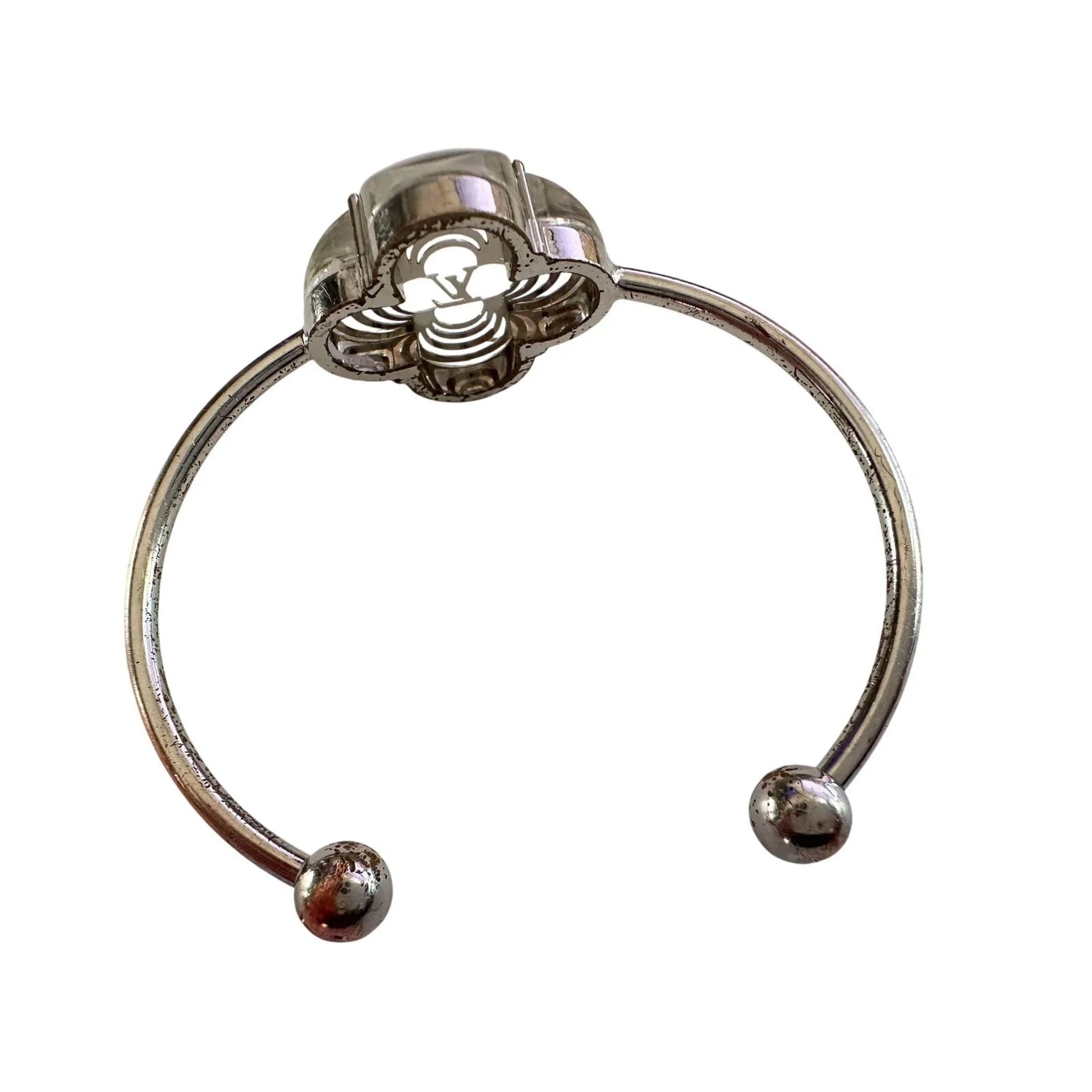 Louis Vuitton AlaFiorie Silver Bangle Bracelet - Louis Vuitton - Bracelet - A+ Stuff