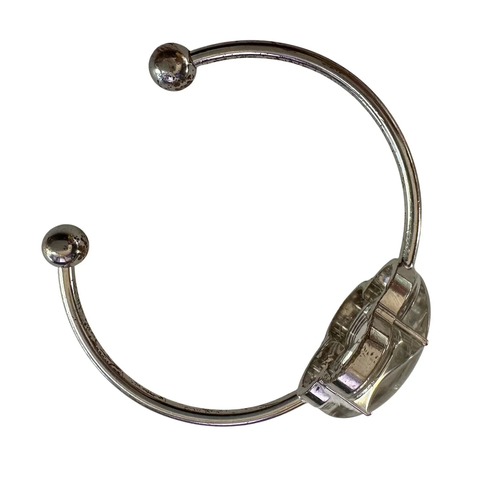 Louis Vuitton AlaFiorie Silver Bangle Bracelet - Louis Vuitton - Bracelet - A+ Stuff