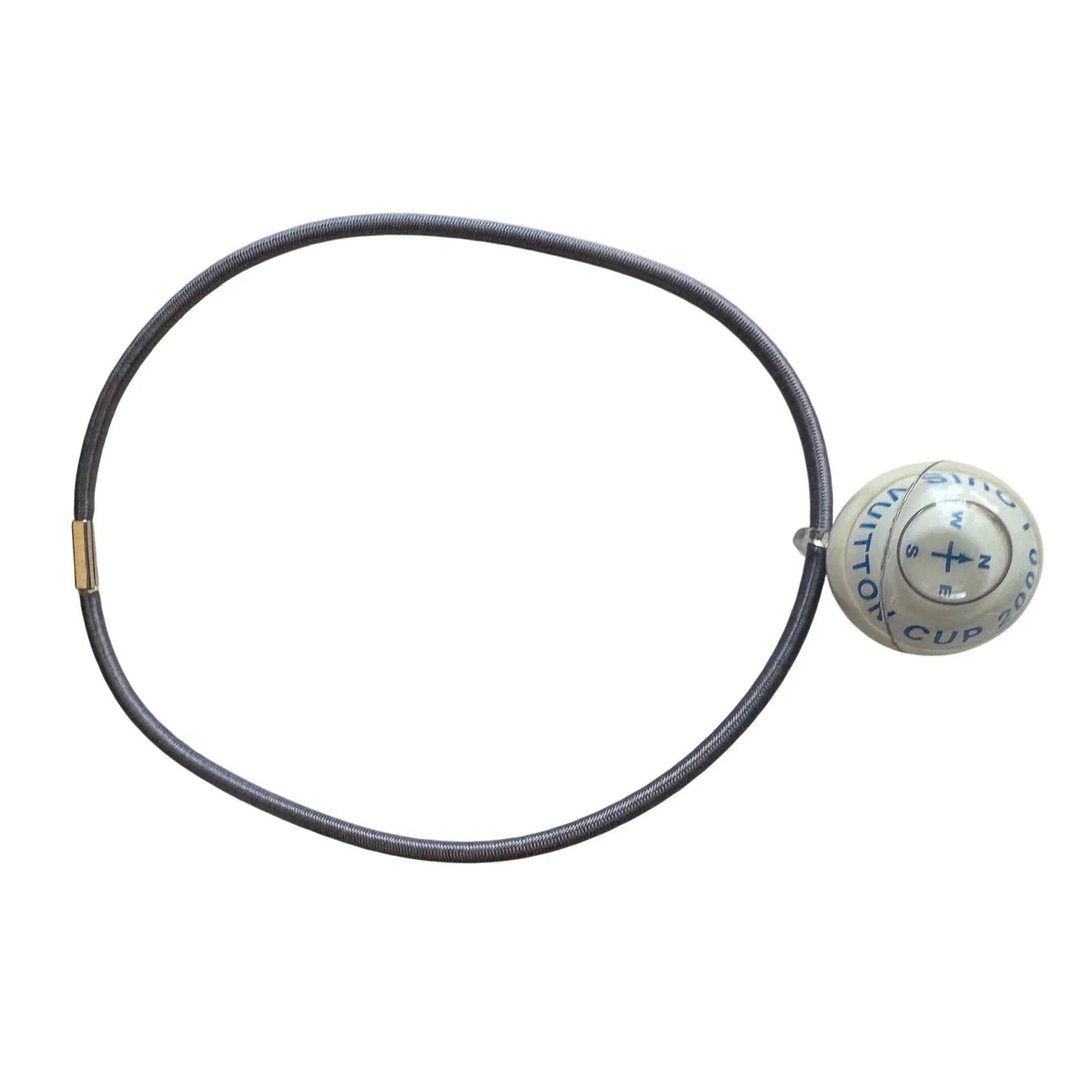 Louis Vuitton Cup 2000 Compass Necklace - Blue - Louis Vuitton - Necklace - A+ Stuff