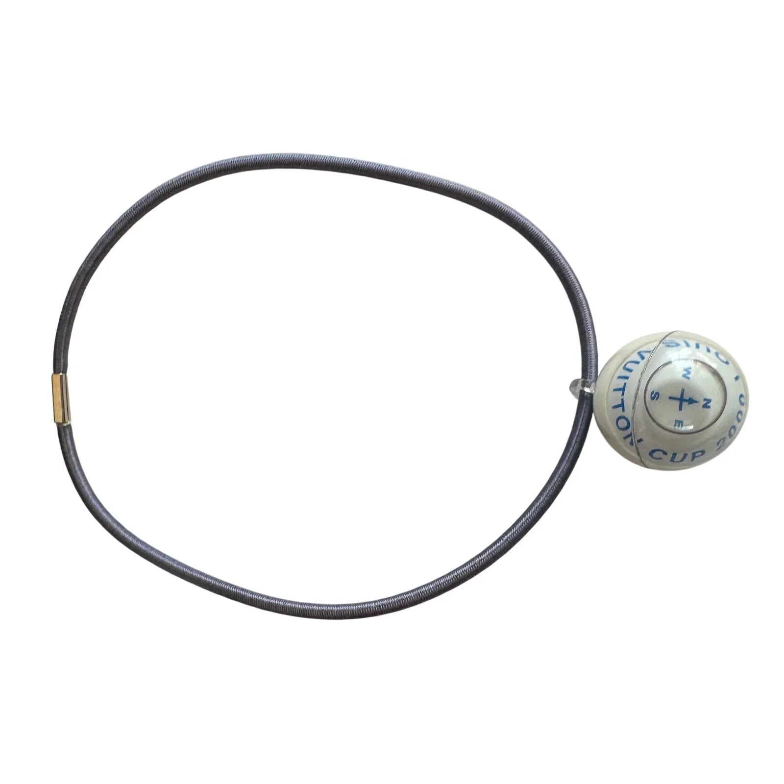 Louis Vuitton Cup 2000 Compass Necklace - Blue - Louis Vuitton - Necklace - A+ Stuff