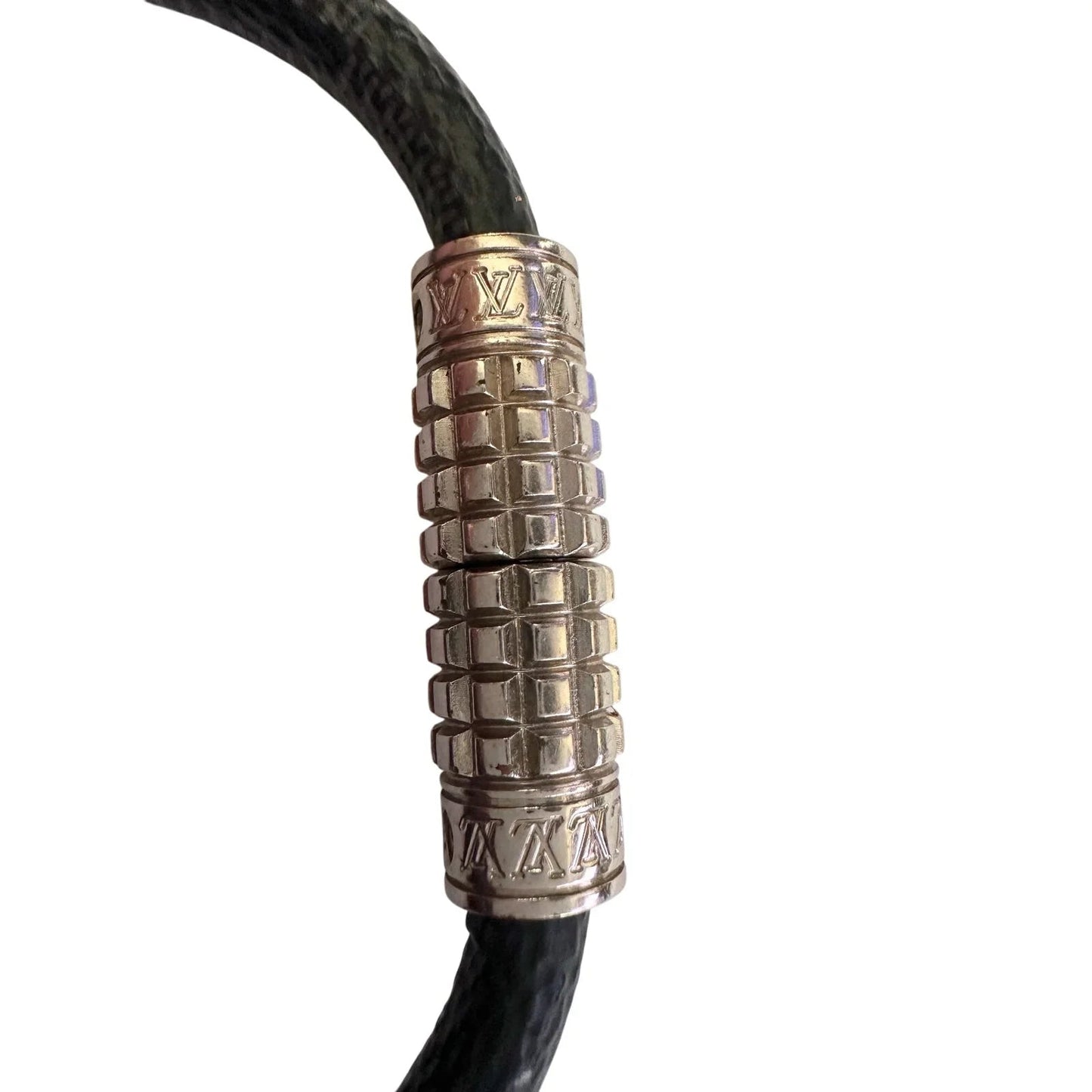 Louis Vuitton Digit Damier Graphite Canvas Bracelet - Louis Vuitton - Bracelet - A+ Stuff