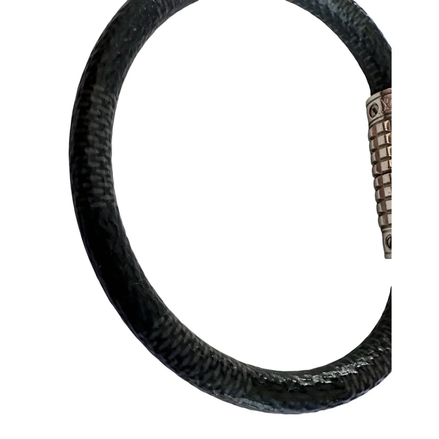 Louis Vuitton Digit Damier Graphite Canvas Bracelet - Louis Vuitton - Bracelet - A+ Stuff