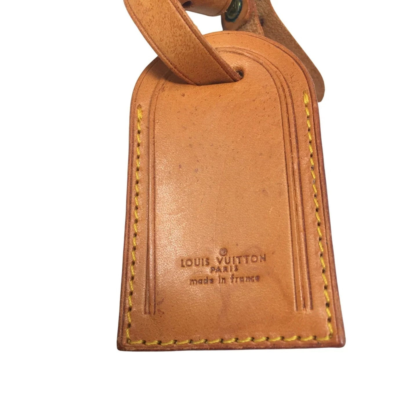Louis Vuitton Leather Luggage Tag and Poignet Bracelet Set - Louis Vuitton - Apparel & Accessories - A+ Stuff