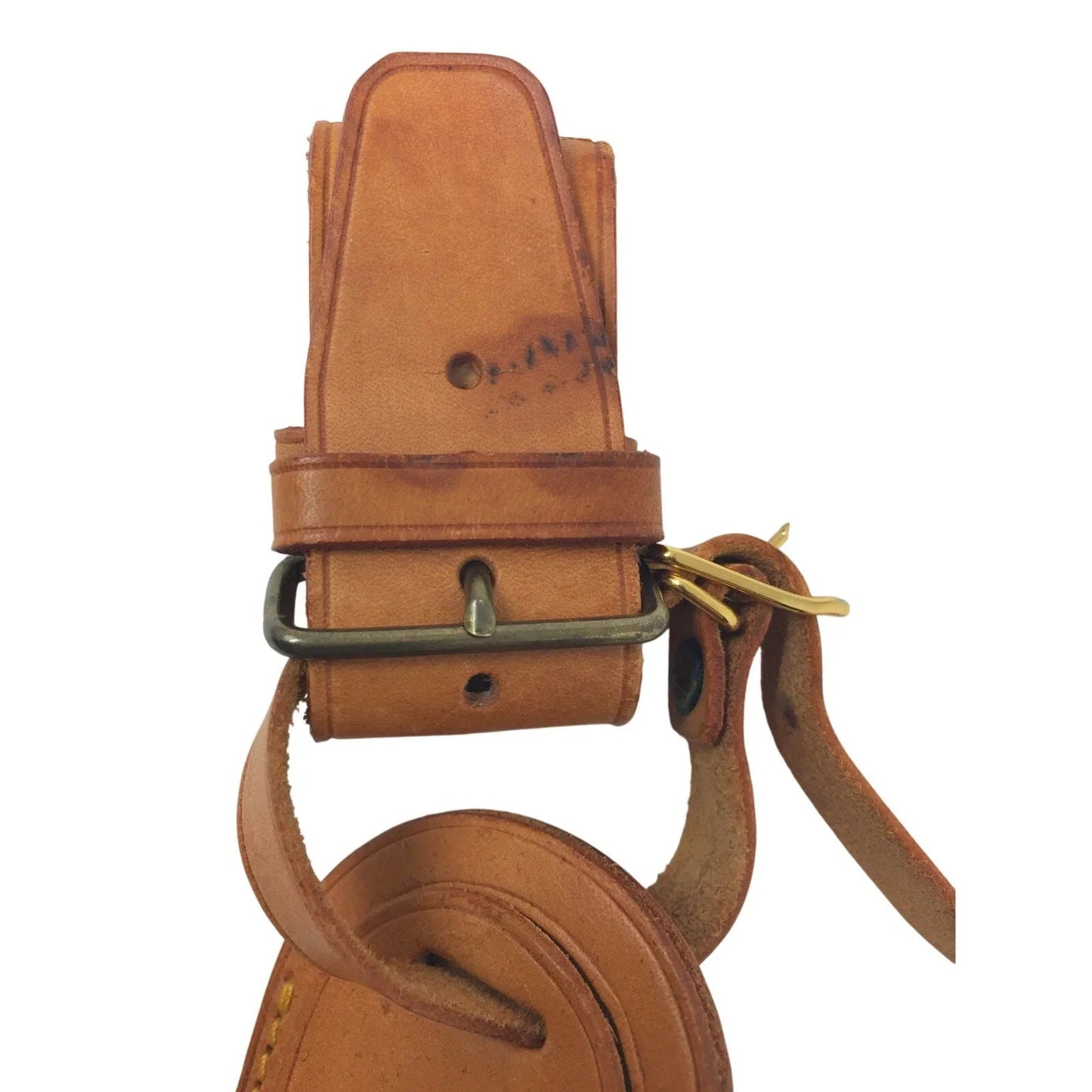 Louis Vuitton Leather Luggage Tag and Poignet Bracelet Set - Louis Vuitton - Apparel & Accessories - A+ Stuff