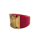 Louis Vuitton LockMe Fuchsia Resin Gold Tone Ring - Louis Vuitton - Ring - A+ Stuff