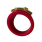 Louis Vuitton LockMe Fuchsia Resin Gold Tone Ring - Louis Vuitton - Ring - A+ Stuff