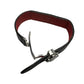 Louis Vuitton (LV) Black Leather Monogram Wish Bracelet with Red Leather on Inverse - Louis Vuitton - Designer Bracelet - A+ Stuff