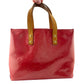 Louis Vuitton Monogram Vernis Reade PM Hand Bag in Red M91088 - Louis Vuitton - Handbags - A+ Stuff