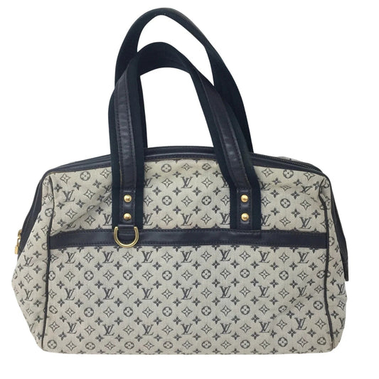 Louis‎ Vuitton Navy Monogram Mini Lin Josephine GM Satchel - Louis Vuitton - Satchel handbag - A+ Stuff