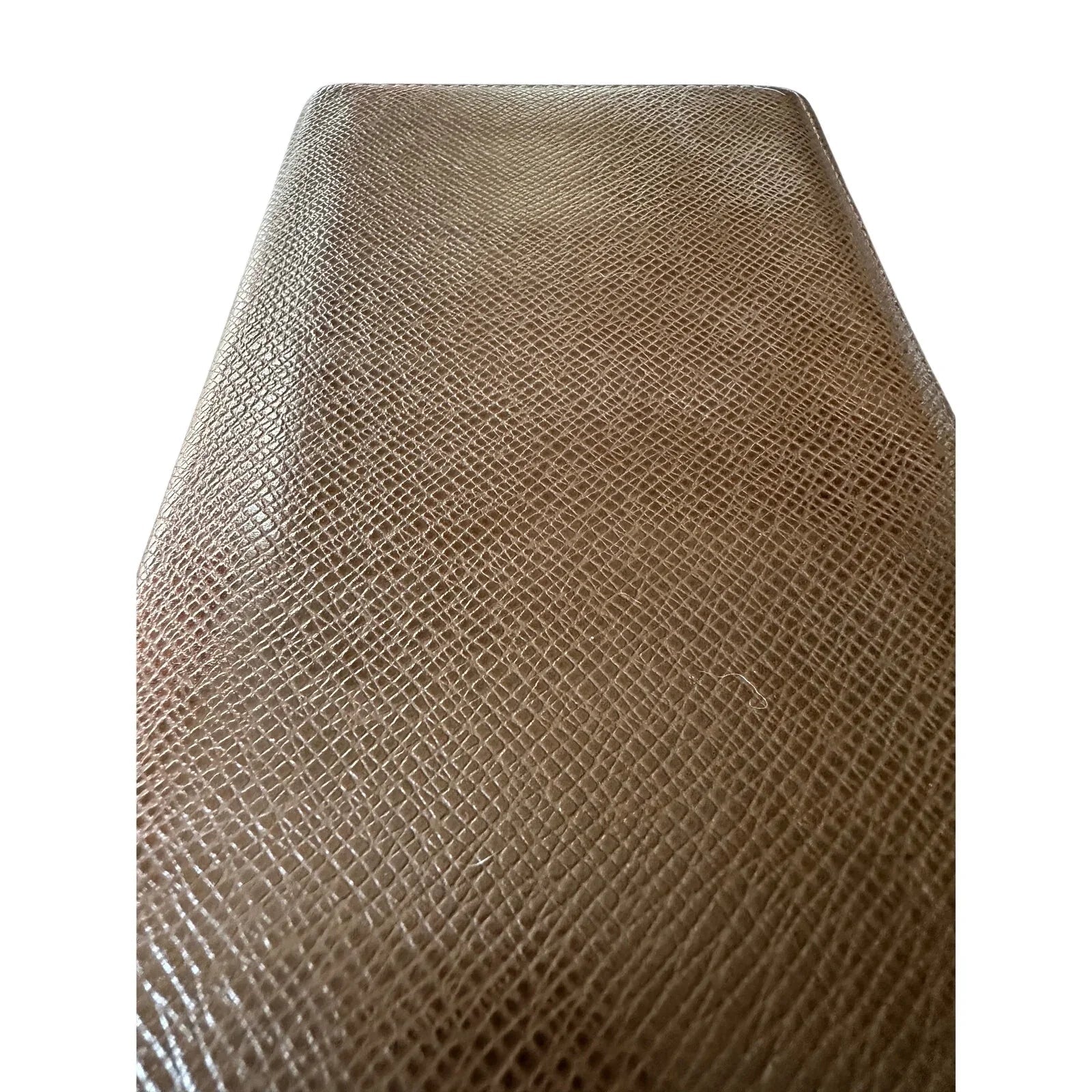 Louis Vuitton Paris Dark Brown Pebbled Leather Card Holder Wallet - Louis Vuitton - Mens Wallet - A+ Stuff